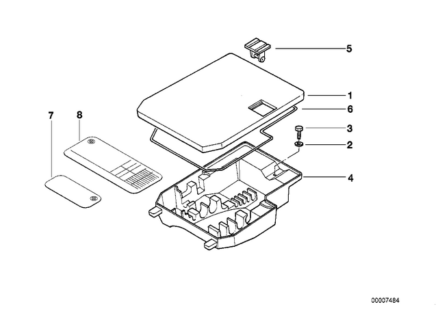 51162313394 - : Tool Box for BMW-Motorrad Image