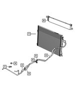 55038177AF - Cooling: Oil Cooler Pressure And Return Hose And Tube for Mopar Image