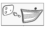8159008030 - : Backup Lamp Assembly for Toyota Image