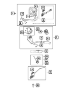 6505322AA - Fuel: Hose Clamp for Dodge: Dakota, Durango, Neon, Ram 1500, Ram 2500, Ram 3500 | Jeep: Grand Cherokee | Ram: 1500, 2500, 3500 Image