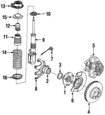 96434106505 - Brakes: Hub for Porsche: 911 Image