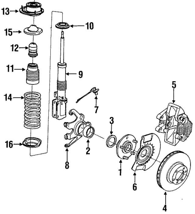 96434106505 - Brakes: Hub for Porsche Image