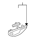 25776010001D03 - Body: Handle, Inside for Mercedes-Benz Image