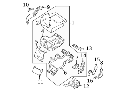 Second Row Seats for 2009 Nissan Pathfinder #0