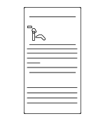 3536448 - Body: Air Bag Label for Volvo: C30, C70, S40, S60, S70, S80, V50, V70, XC70, XC90 Image