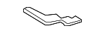 8R0201827A - Emission System: Vapor Canister Support Bracket for Porsche Image
