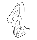 51159FL0829P - Body: Inner Hinge Pillar for Subaru Image