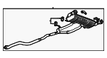 19420243 - : Muffler &amp; Pipe Assembly for GM Image