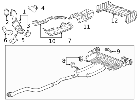 Exhaust Components for 2018 Chevrolet Camaro #0