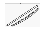 86542VC080 - Body: Wiper Blade for Subaru Image