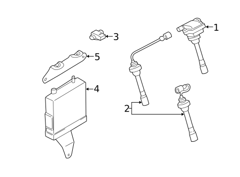 Ignition System for 2001 Mitsubishi Galant #0