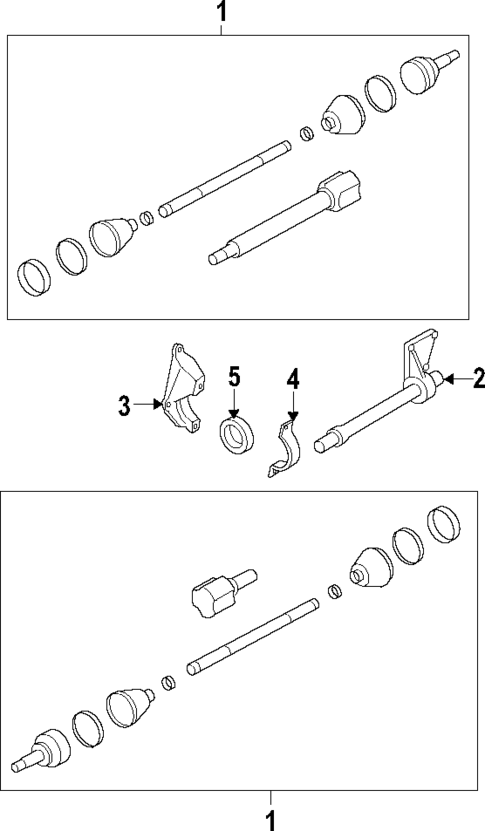 Axle Shafts & Joints for 2011 Ford Focus #0