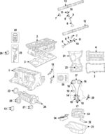 4884804AA - Engine: Valve Springs for Mopar Image
