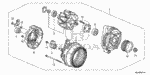 31101RTA003 - Engine: ROTOR ASSY. for Honda Image