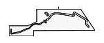497211JA0A - Steering: Power Steering Return Hose for Nissan: Quest Image