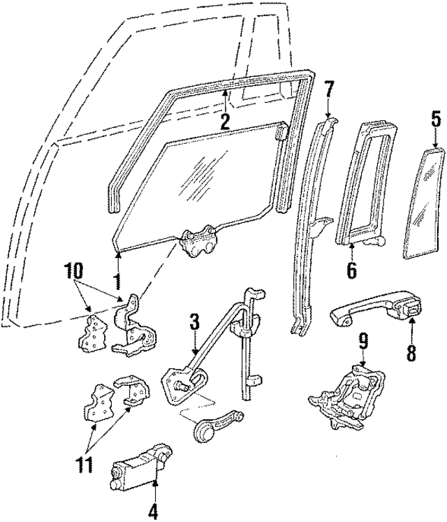 20734012 - Body: Handle, Outside for GM Image