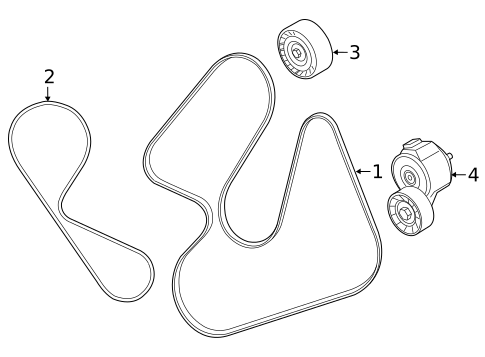 Belts & Pulleys for 2015 Ram ProMaster 3500 #0
