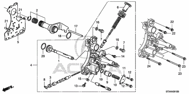 AT Regulator for 2007 Acura MDX #0