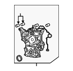 68444866AA - Engine: Engine Timing Cover for Mopar Image