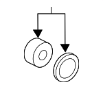 8R0698471 - Brakes: Disc Brake Caliper Seal Kit for Audi Image image