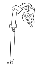 7336053112A0 - Electrical: Seat Belt Assembly for Lexus: IS250, IS350 Image