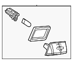 265108991B - Electrical: License Lamp for Nissan: Altima, Armada, Kicks, LEAF, Maxima, Murano, Pathfinder, Quest, Rogue, Rogue Select, Sentra, Versa Note Image