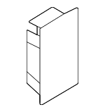 2K09596239B9 - Body: Blind Cover for Audi: A3, A3 Quattro, A4, A4 allroad, A4 Quattro, A5 Quattro, A5 Sportback, A6 allroad, A6 Quattro, A7 Sportback, e-tron Quattro, e-tron S, e-tron S Sportback, e-tron Sportback, Q3, Q4 e-tron, Q4 e-tron Sportback, Q8 e-tron, Q8 e-tron Sportback, RS3, RS5, RS5 Sportback, RS6 Avant, RS7 Sportback, S3, S4, S5, S5 Sportback, S6, S7 Sportback, SQ8 e-tron, SQ8 e-tron Sportback Image