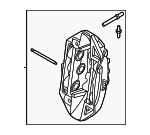 34109501997 - Brakes: Caliper for BMW Image