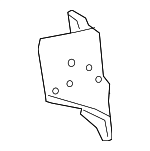 26498254 - Body: Inner Reinforced for Buick: Enclave | Chevrolet: Traverse, Traverse Limited | GMC: Acadia Image