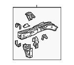 84699153 - Body: Front Rail for Buick: Enclave | Chevrolet: Traverse, Traverse Limited Image