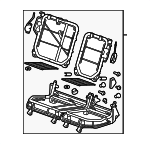 22732887 - Body: Cushion Frame for Chevrolet: HHR Image