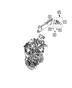 5048423AD - Cooling: Thermostat And Housing for Mopar Image