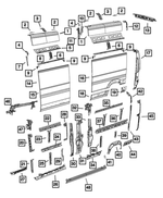 A-pillar Reinforcement, Driver Side