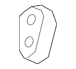 25773925 - Exhaust: Muffler &amp; Pipe Insulator for Buick: Lucerne | Cadillac: CTS, DTS | Pontiac: Bonneville Image