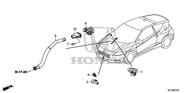A/C Sensor for 2012 Honda CR-Z #0