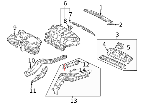 Rear Body for 1999 Porsche 911 #0