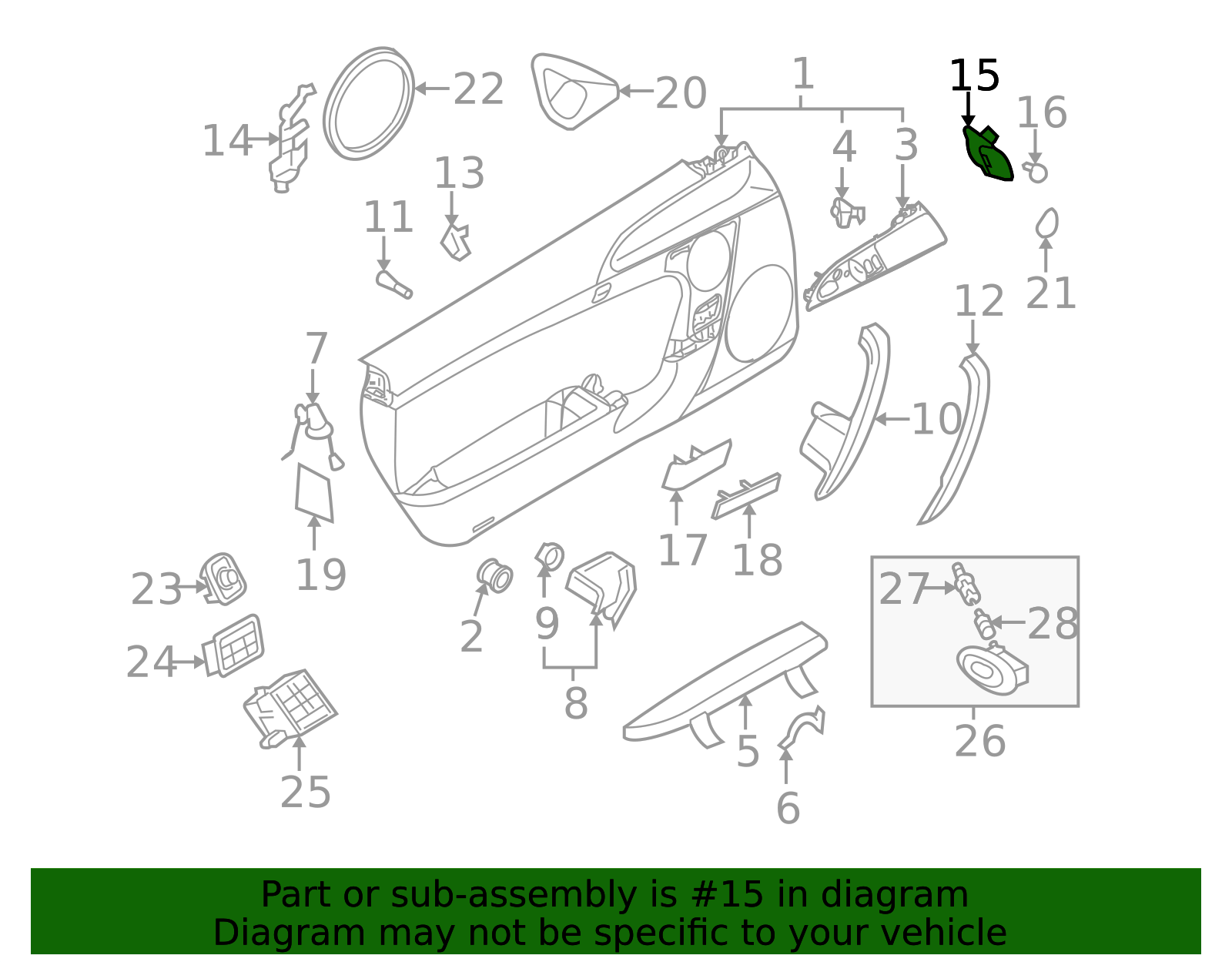ちょぱ01ページ 2005-2013 Porsche Handle, Inside 997-555-461-01-V05 | OEM Parts Online