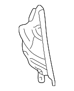 6A109129A - Engine: Front Cover for Volkswagen Image