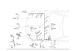 2214403335 - Electrical Equipment and Instruments: Electrical Wiring Harness for Mercedes-Benz Image