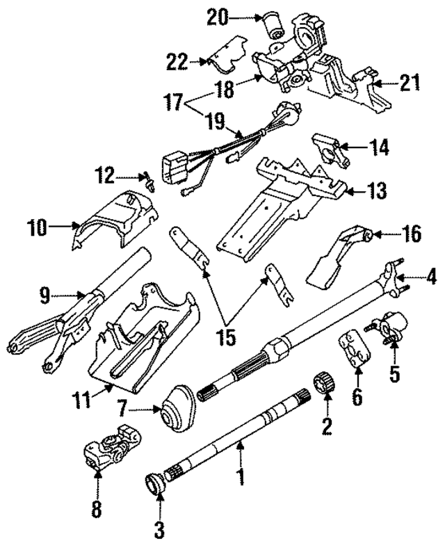32321161551 - Steering: Lock Housing for BMW Image