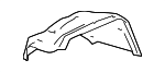 15193457 - Body: Wheelhouse Liner for Hummer: H2 Image image