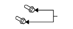 9KK600620B - Body: Bumper Cover Bolt for Mazda Image