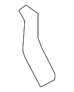 TD1150251D - Body: Bumper Cover Center Bracket for Mazda: CX-9 Image