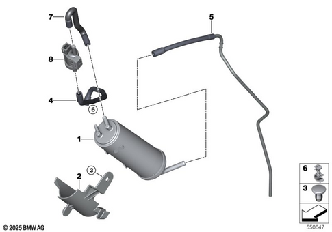 Ventilation, Emissions Monitoring for 2024 BMW-Motorrad R 1300 RS #1