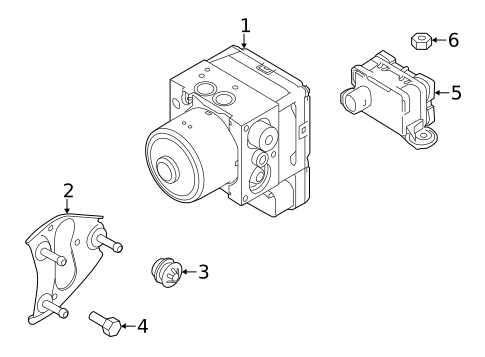 ABS Components for 2022 Porsche 718 Spyder #1