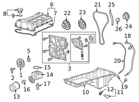 Engine Parts for 2006 Isuzu i-280 #0