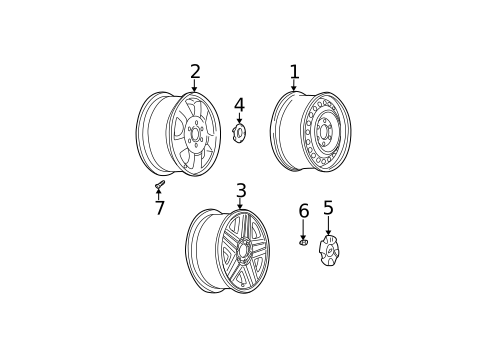 Wheels for 2006 Chevrolet Trailblazer #0