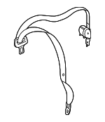 25186000857F03 - Electrical: Outer Belt for Mercedes-Benz Image