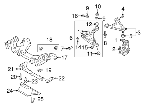 Suspension Components for 2008 Mazda MX-5 Miata | OEM Parts