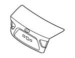 692002H111 - : Trunk Lid for Hyundai Image